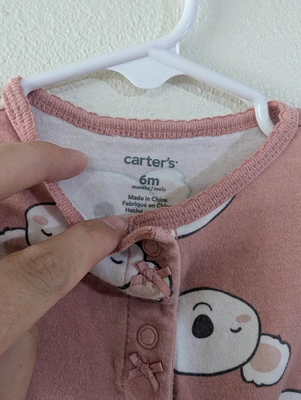 Pink Koala Footie Pajamas